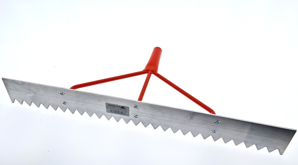fortis Werkzeuge Alu-Teerverteiler 800mm, gezahnt Produktbild img1 L