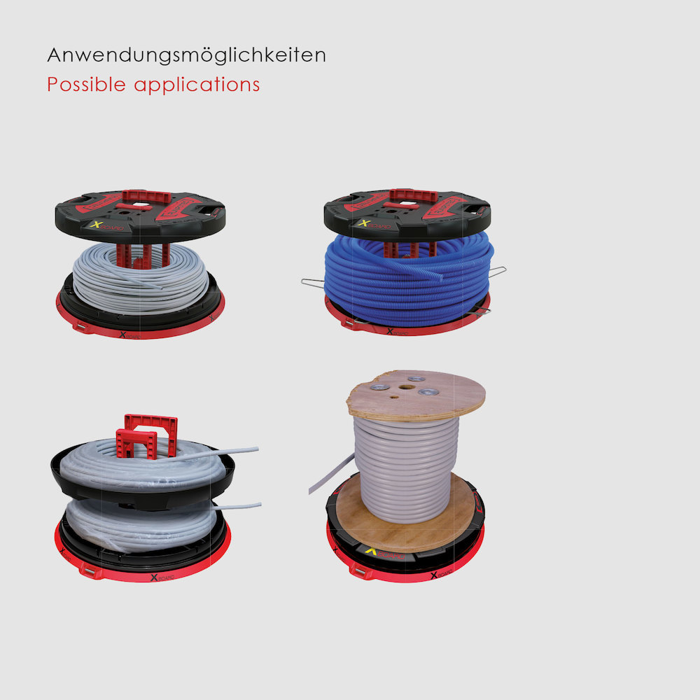 RUNPOTEC Kabeltrommelabroller X Board 50 0 Runpotec Produktbild img4 L