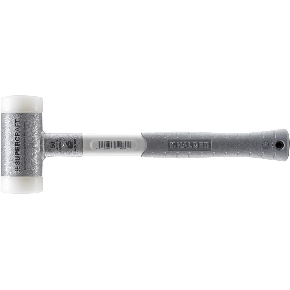 SUPERCRAFT-Schonhammer, mit ergonomisch geformtem, rutsch- und bruchsicherem 3-Komponentenstiel Produktbild img5 L