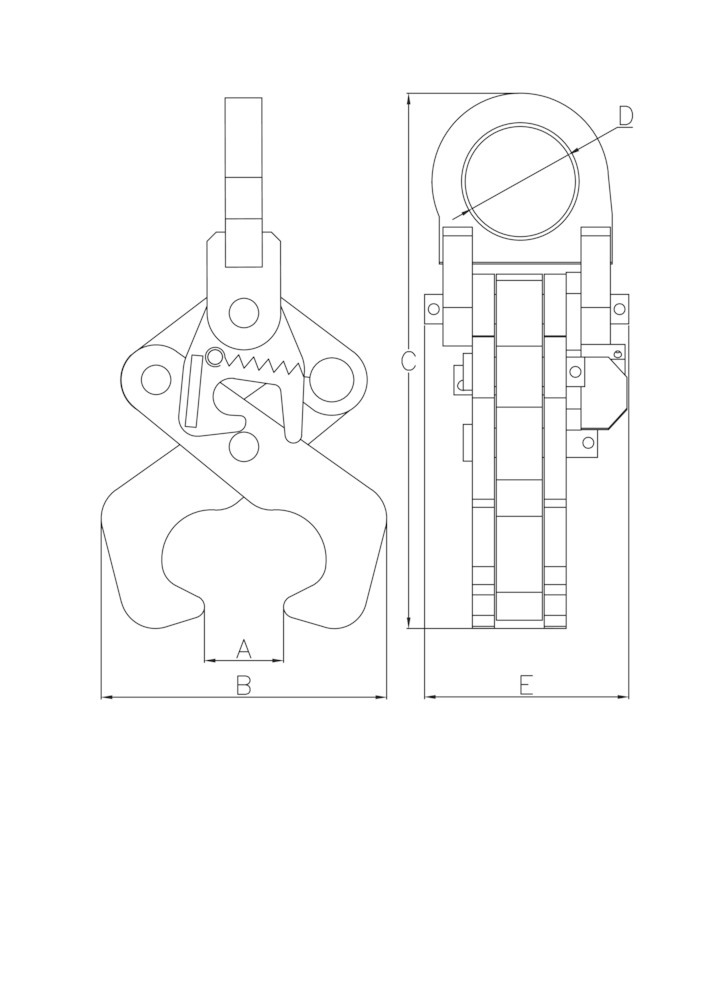 Planeta Trägergreifer RG-2 Tragfähigkeit 2000 kg Produktbild img3 L