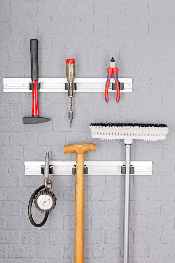 Prax Prax-VARIO Gerätehalter- Schiene m. 3 Halter Produktbild img1 L