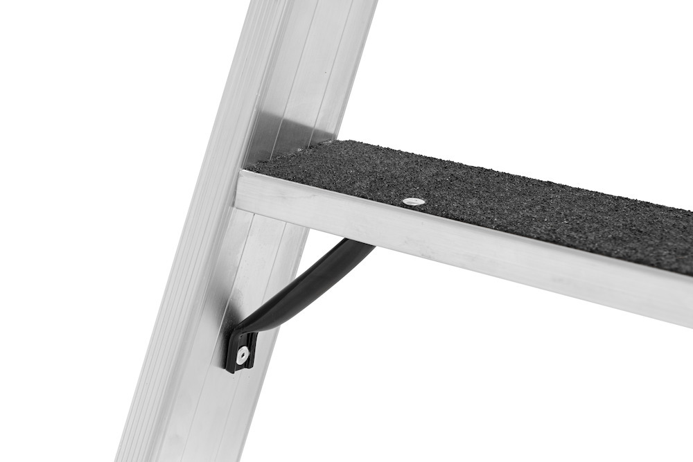 HYMER Stufenstehleiter R13mit Plattform Produktbild img3 L