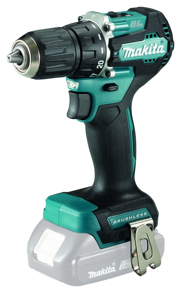 Makita Akku-Bohrschrauber solo LXT DDF48 7Z ohne Akku ohne Ladegerät Karton Produktbild img1 L