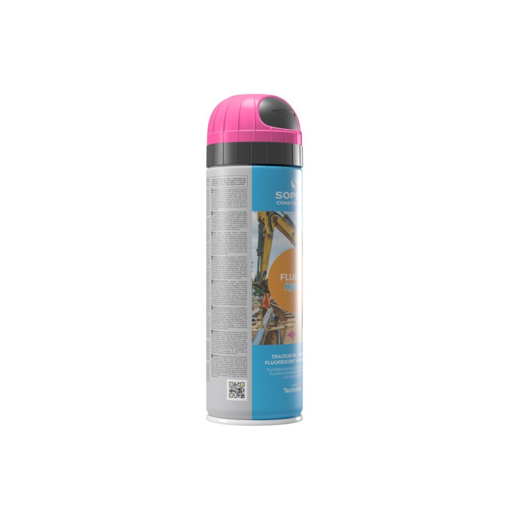 SOPPEC TP Hydro Baustellenmarkierspray pink Produktbild img3 L