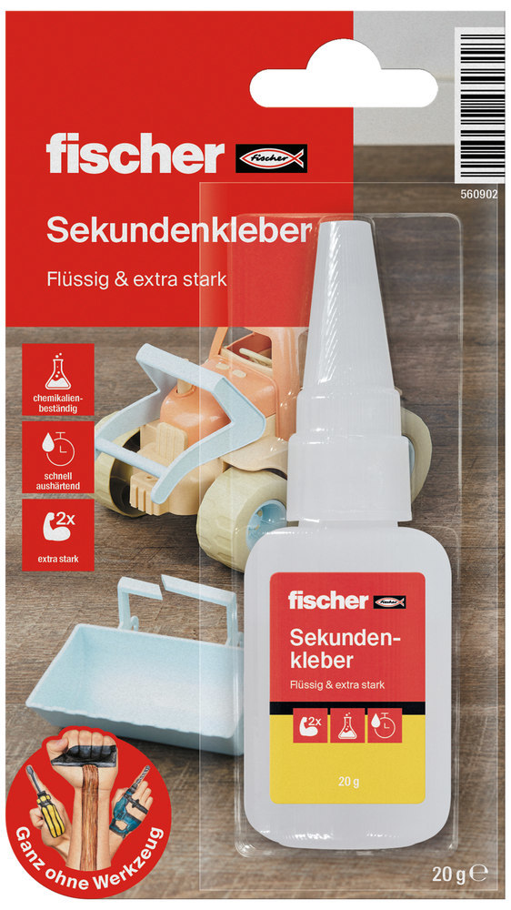 fischer GOW Sekundenkleber 20g Produktbild img1 L