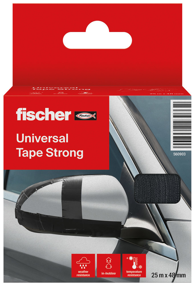 fischer GOW UniversalTapeStrong Gewebeband 25x50 Produktbild img1 L