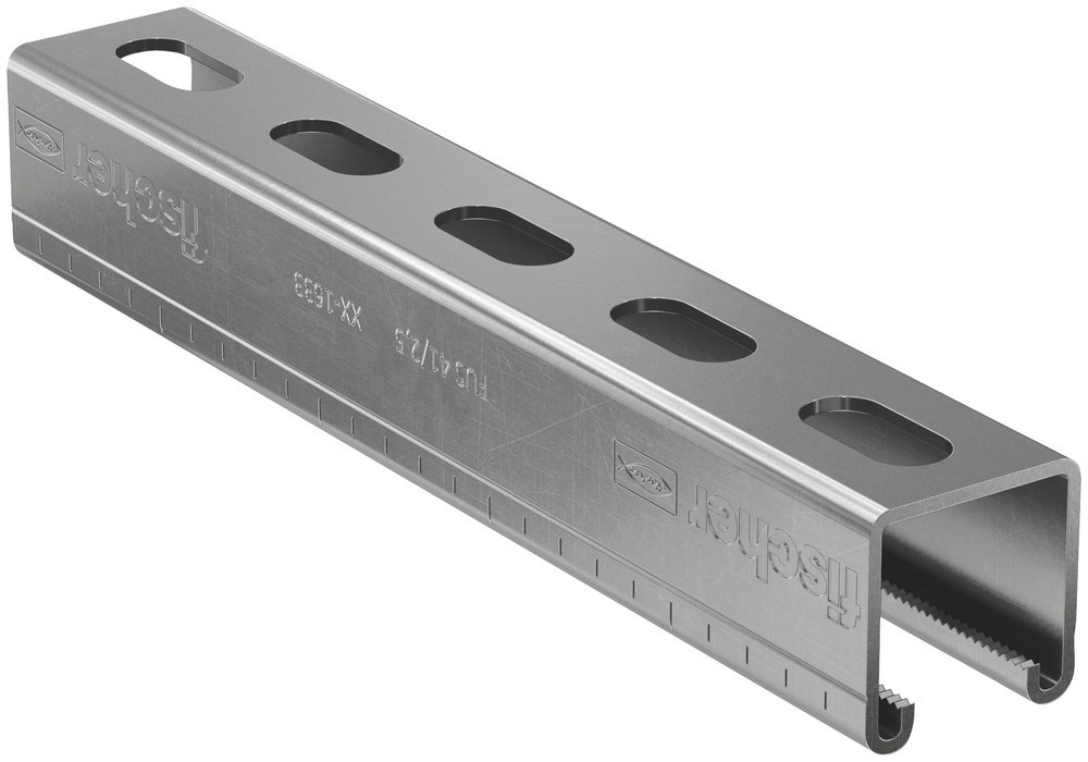 fischer Montageschiene FUS, Edelstahl A4 Produktbild img1 L