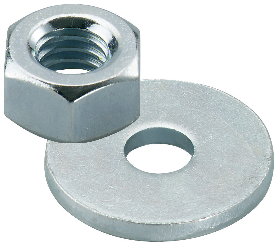 fischer Sechskantmutter mit Unterlegscheibe, Stahl Produktbild img1 L
