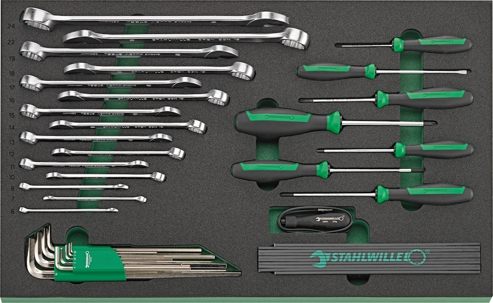 STAHLWILLE Werkstattwagen bestückt 93/130 130-teilig Produktbild img2 L