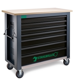 STAHLWILLE Mobile Werkbank WB 625 7Schubl. anthrazit RAL7016 Produktbild img3 L