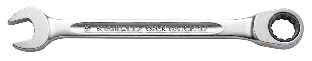 STAHLWILLE Ratschenringmaulschlüssel OPEN RATCH Produktbild img1 L