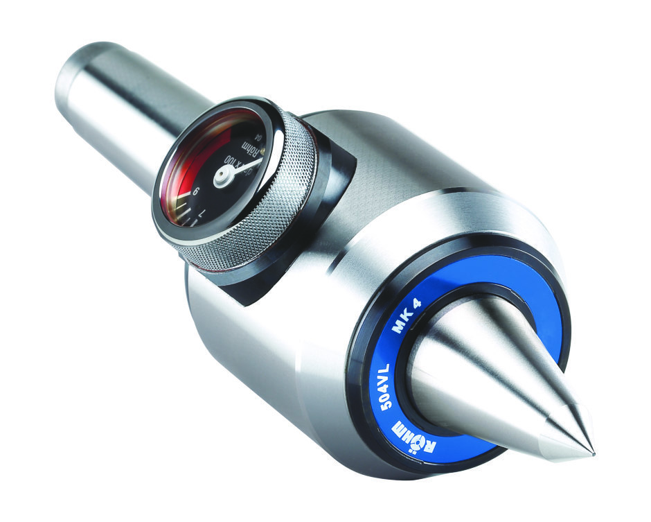 RÖHM Körnerspitze, mitlaufend, verlängerte Laufspitze Produktbild img1 L