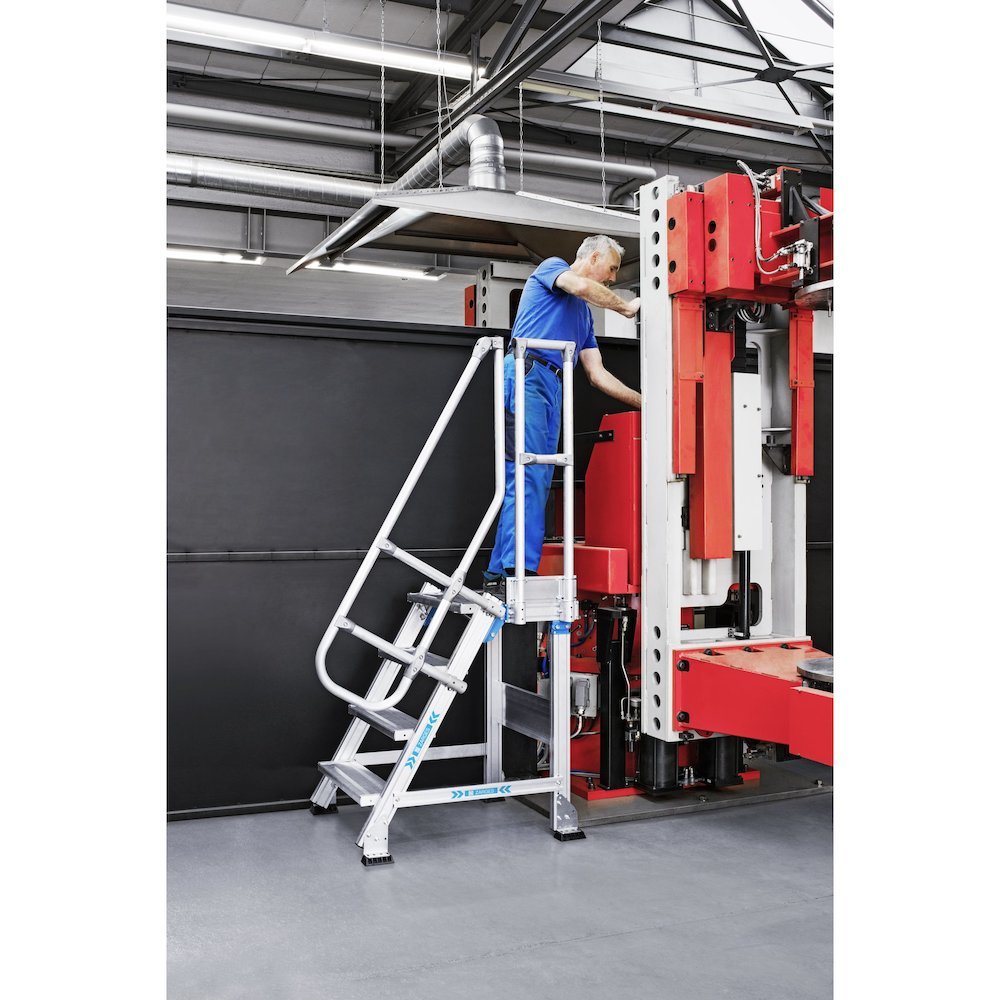 ZARGES Treppenpodest fahrbar 45° Produktbild img1 L