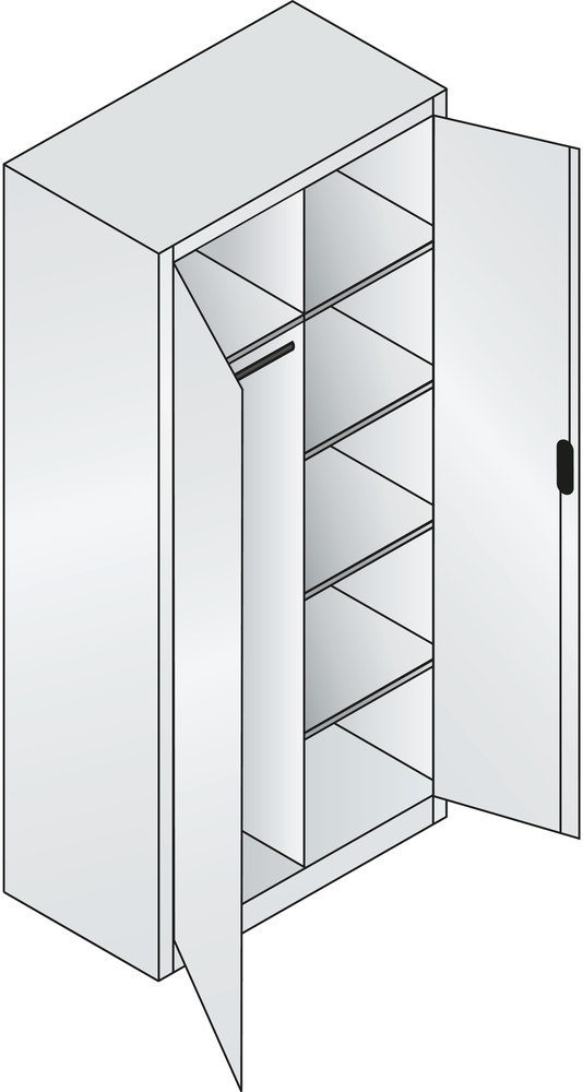 CP C+P Akten-/Garderobenschrank Acurado Produktbild img4 L
