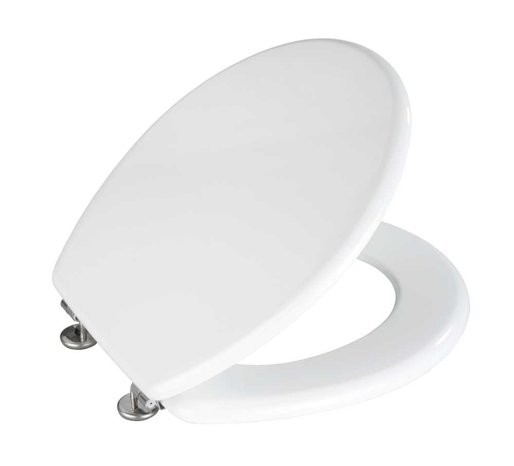 WENKO WC-Sitz Prima weiss Ohne Absenkaut omatik WC-Sitze - Bad Produktbild img3 L