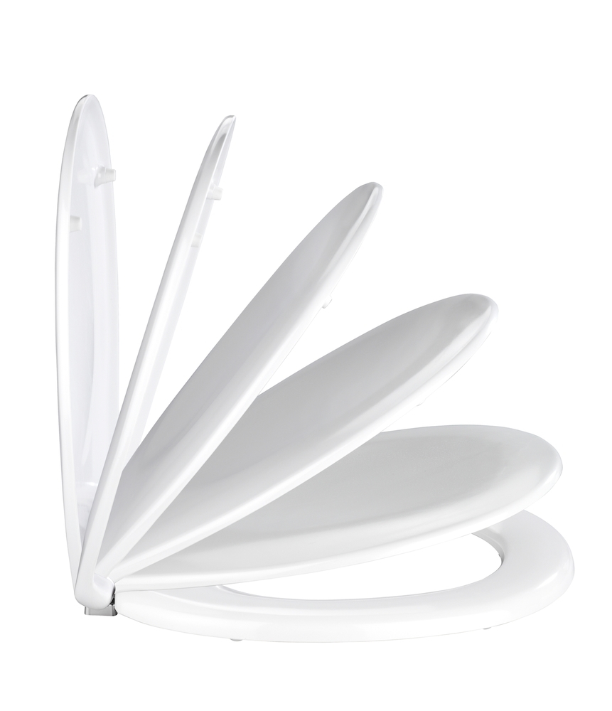 WENKO WC-Sitz Savio weiss mit Absenkauto matik Absenkautomatik WC-Sitze - Bad Produktbild img4 L