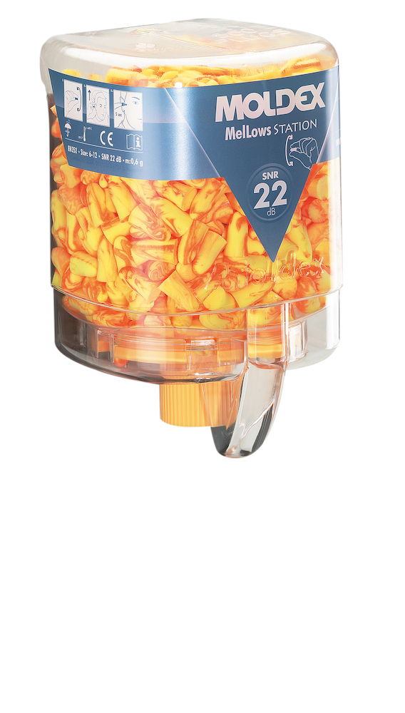 MOLDEX Einwegstöpsel MELLOWS® 7625 orange, 22 dB, Spender, 250 Paar Produktbild img3 L