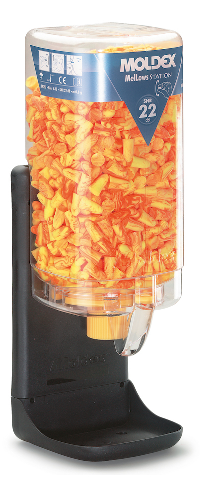 MOLDEX Einwegstöpsel MELLOWS® 7650 orange, 22 dB, Spender, 500 Paar Produktbild img1 L