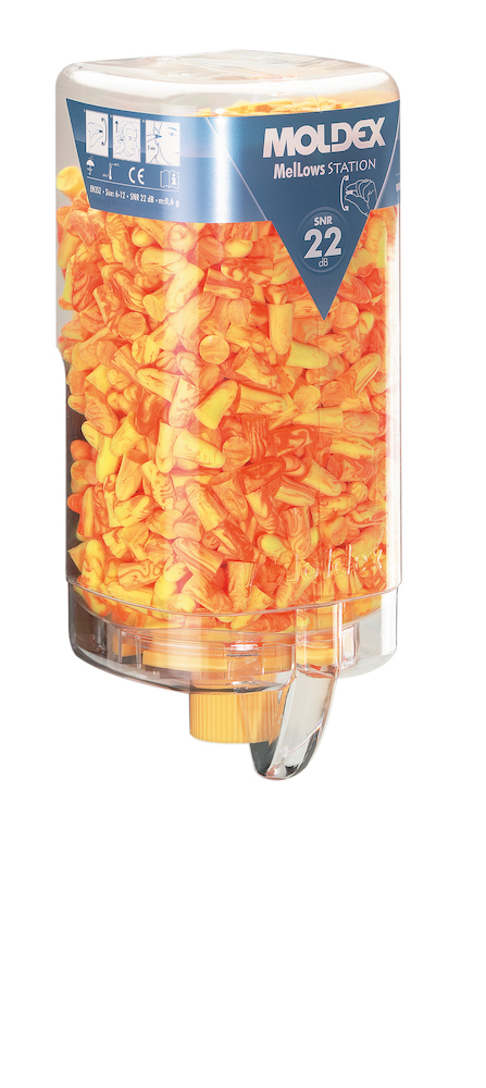 MOLDEX Einwegstöpsel MELLOWS® 7650 orange, 22 dB, Spender, 500 Paar Produktbild img2 L