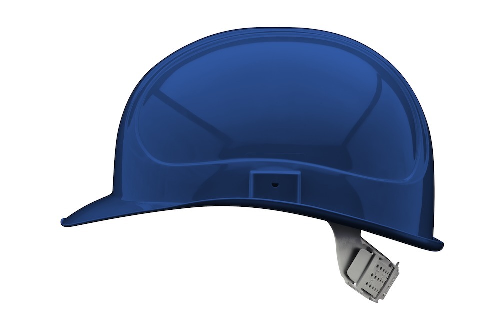 Voss Elektrikerhelm 6, 1000 V signalblau Produktbild img1 L
