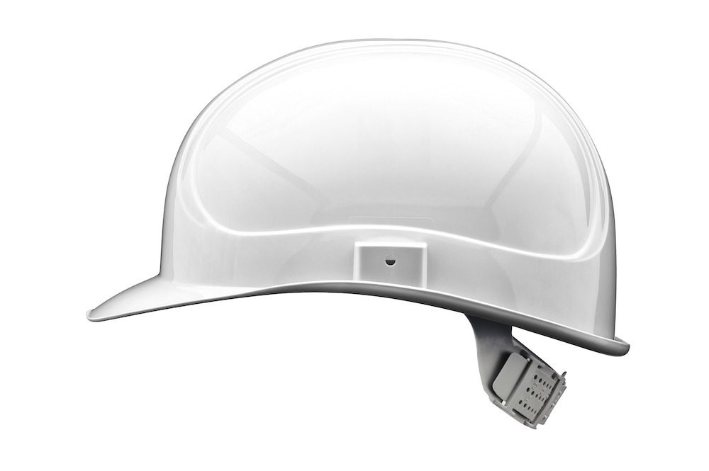 Voss Elektrikerhelm 6, 1000 V signalweiß Produktbild img1 L