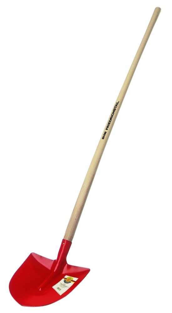 SHW Friedrichstal Frankfurter Schaufel F R rot, Gr. 5 mit Aufug und Eschensti Produktbild img1 L