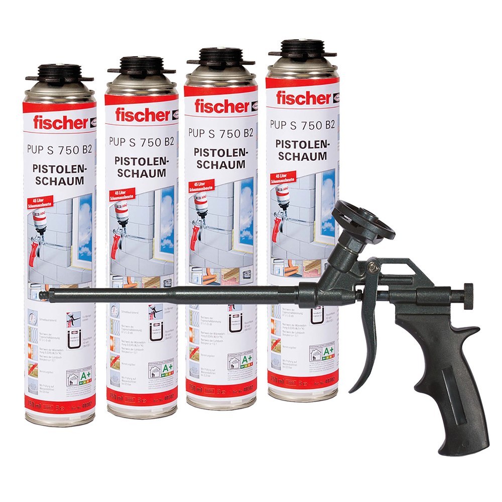 fischer PUP Aktion + Schaumpistole PUPM 4 Black Produktbild img1 L