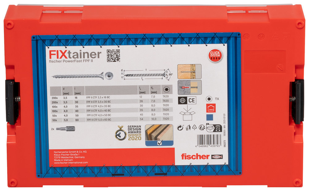 fischer FixTainer PowerFast II SK VG TX + Bit Produktbild img3 L