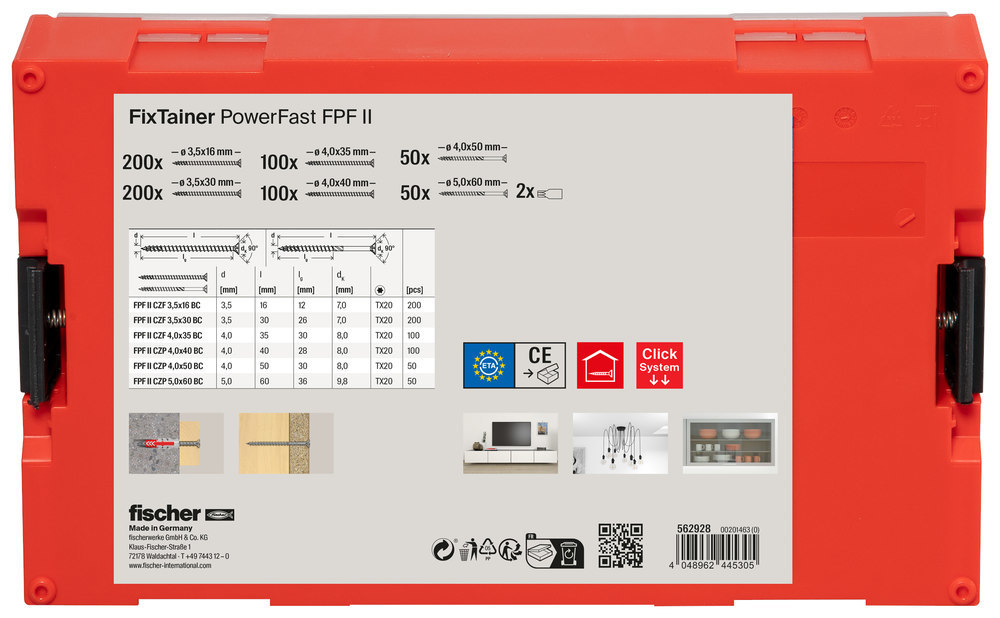 fischer FixTainer PowerFast II SK TG/VG TX Produktbild img3 L
