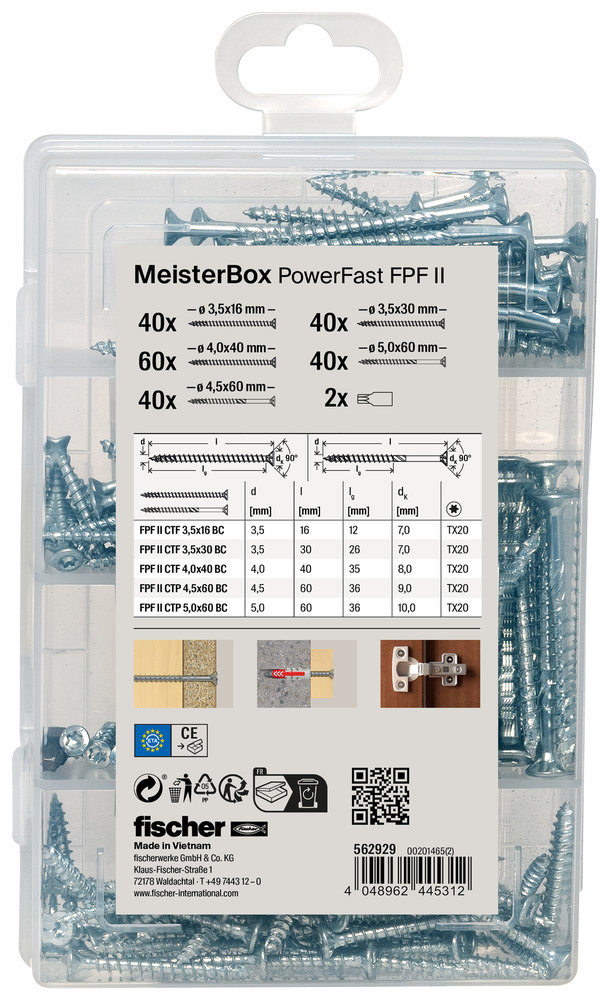 fischer Meisterbox PowerFast II SK TG/VG TX Produktbild img2 L