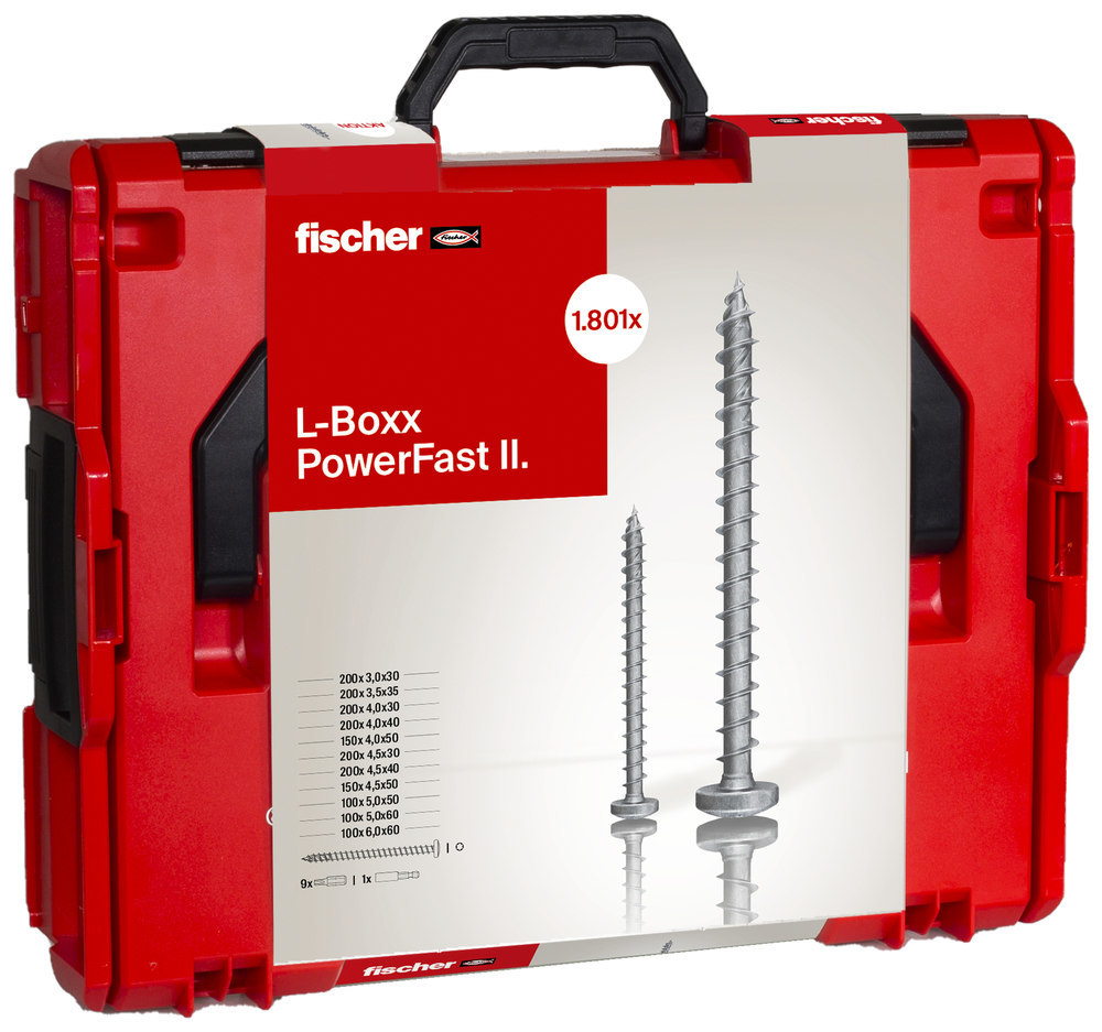 fischer PowerFast II L-Boxx 102 PanHead 1.900 St. PanHead St zn PH Produktbild img1 L