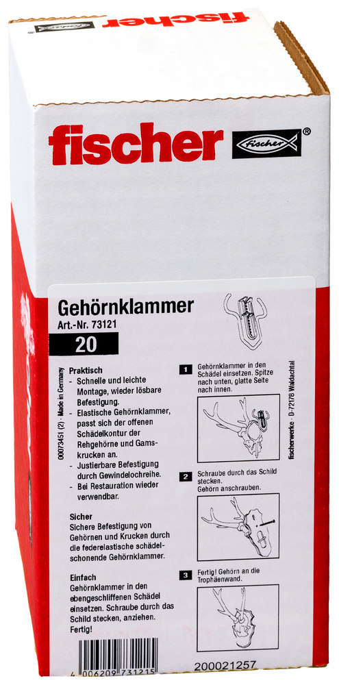 fischer Gehörnklammer Produktbild img2 L