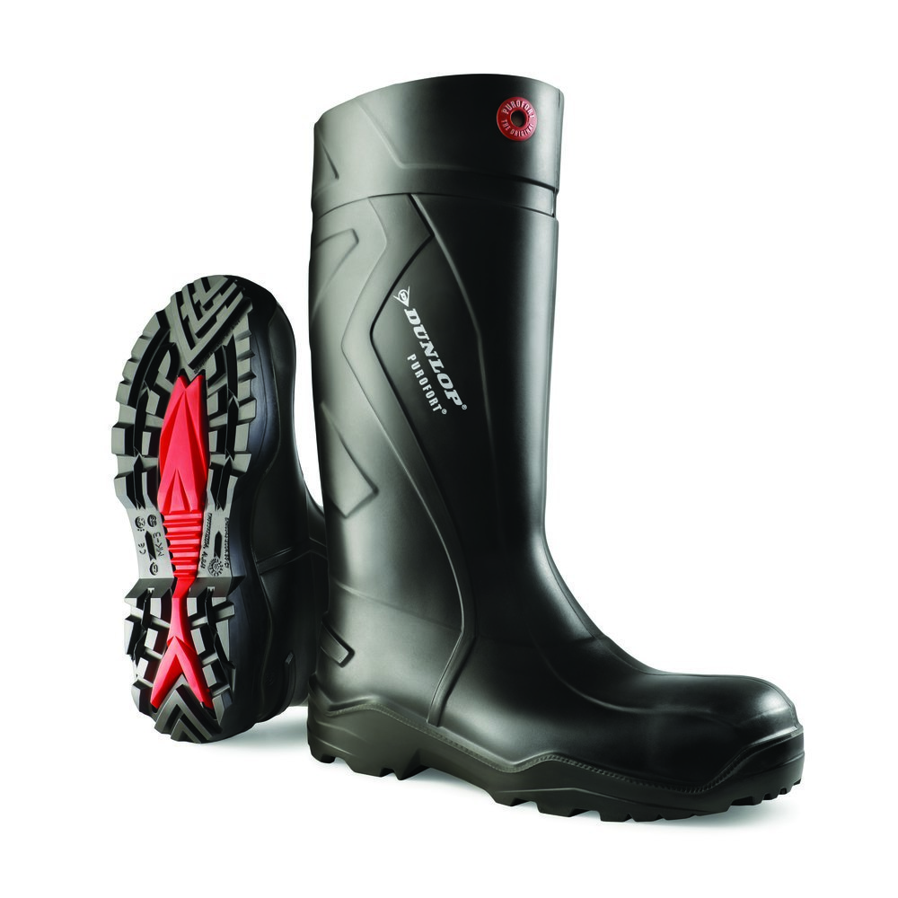 DUNLOP Sicherheits-Gummistiefel Purofort+ full safety C762041 Produktbild img5 L