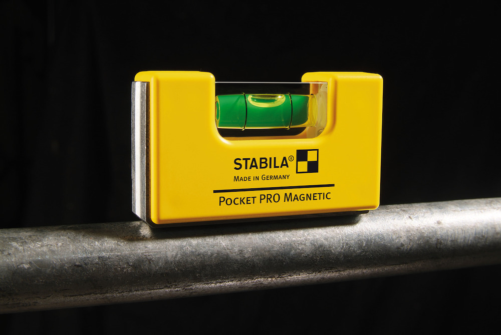 STABILA Mini-Wasserwaage Pocket ProMagnetic 7cm SB Produktbild img4 L