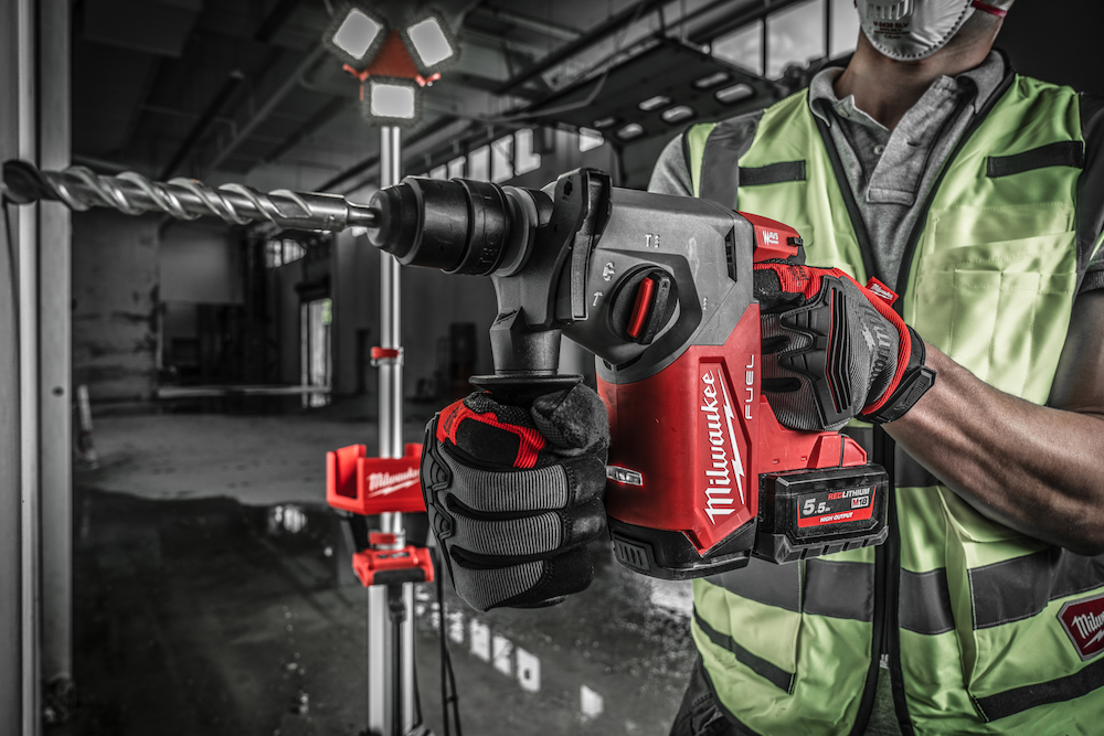 Milwaukee Akku-Kombihammer M18 FHX-0X, solo, HD-Box Produktbild img6 L