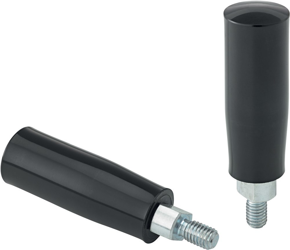 fortis Zylindergriff 0612 Duroplast, 061 2 23mm M 8x12, drehbar Inhalt: 2 Stück Produktbild img2 L