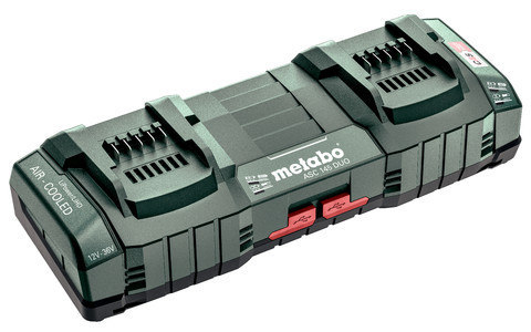 metabo Doppel-Schnellladegerät ASC 145 DUO , 12-36 V, "AIR COOLED", EU (627495000) Produktbild img2 L