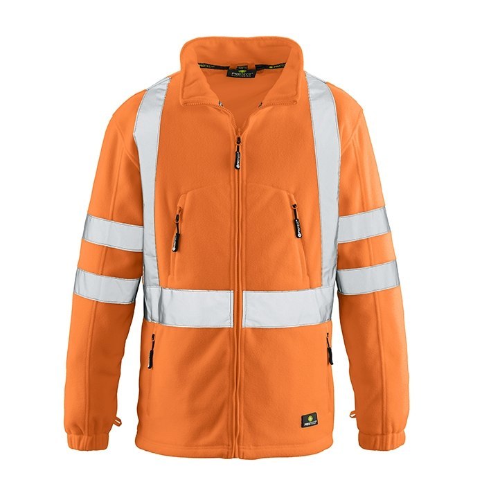 4 Protect Warnfleecejacke Seattle leucht orange,Gr.L Produktbild img1 L