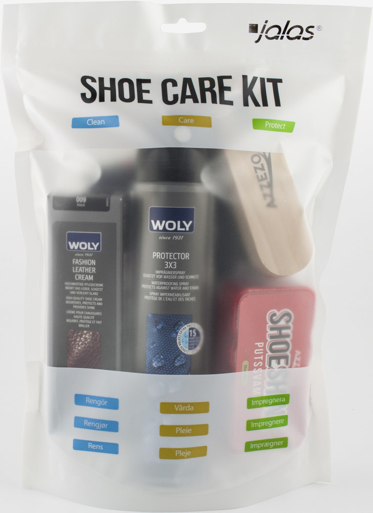 JALAS Schuhpflege-Set SHOE CARE KIT 8030 /WOLY Produktbild img1 L