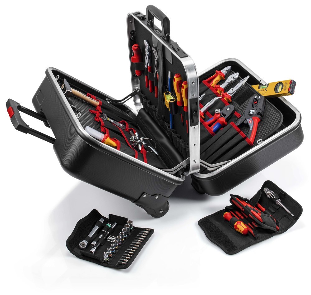 KNIPEX Werkzeugsortiment Twin Elektriker 63-teilig im Trolley Knipex Produktbild img1 L