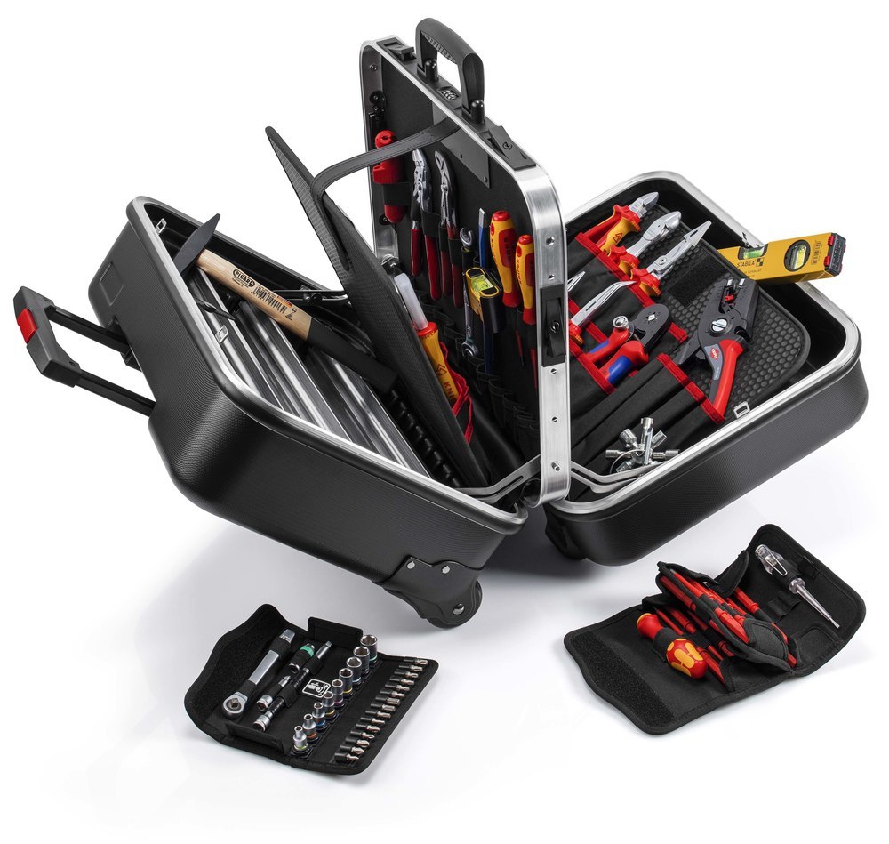 KNIPEX Werkzeugsortiment Twin Elektriker 63-teilig im Trolley Knipex Produktbild img2 L