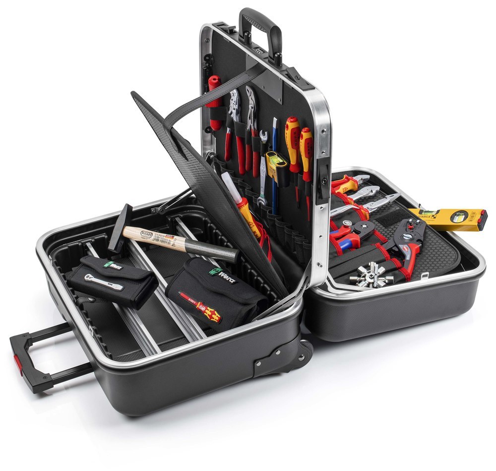 KNIPEX Werkzeugsortiment Twin Elektriker 63-teilig im Trolley Knipex Produktbild img3 L