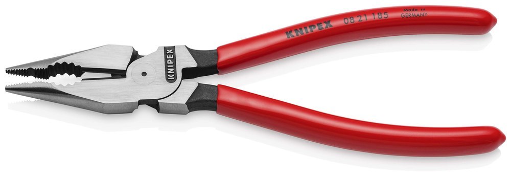 KNIPEX Spitz-Kombizange mit Kunststoff überzogen schwarz atramentiert Produktbild img4 L