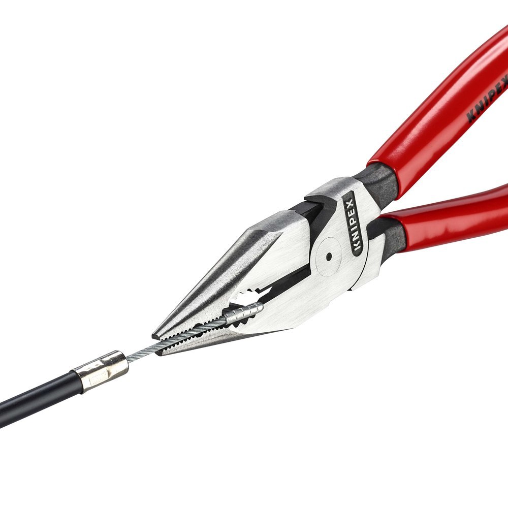 KNIPEX Spitz-Kombizange mit Kunststoff überzogen schwarz atramentiert Produktbild img2 L