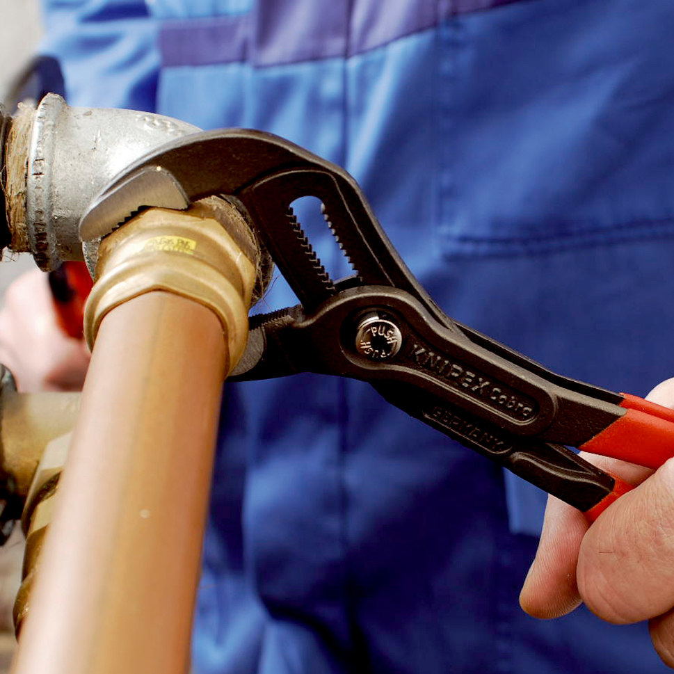 KNIPEX Cobra® mit rutschhemmendem Kunststoff überzogen Produktbild img4 L