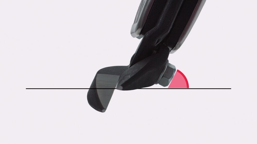 ERDI Idealschere mit Hebelübersetzung un d 2-Komponenten-Griff links 230mm Erdi Produktbild img3 L