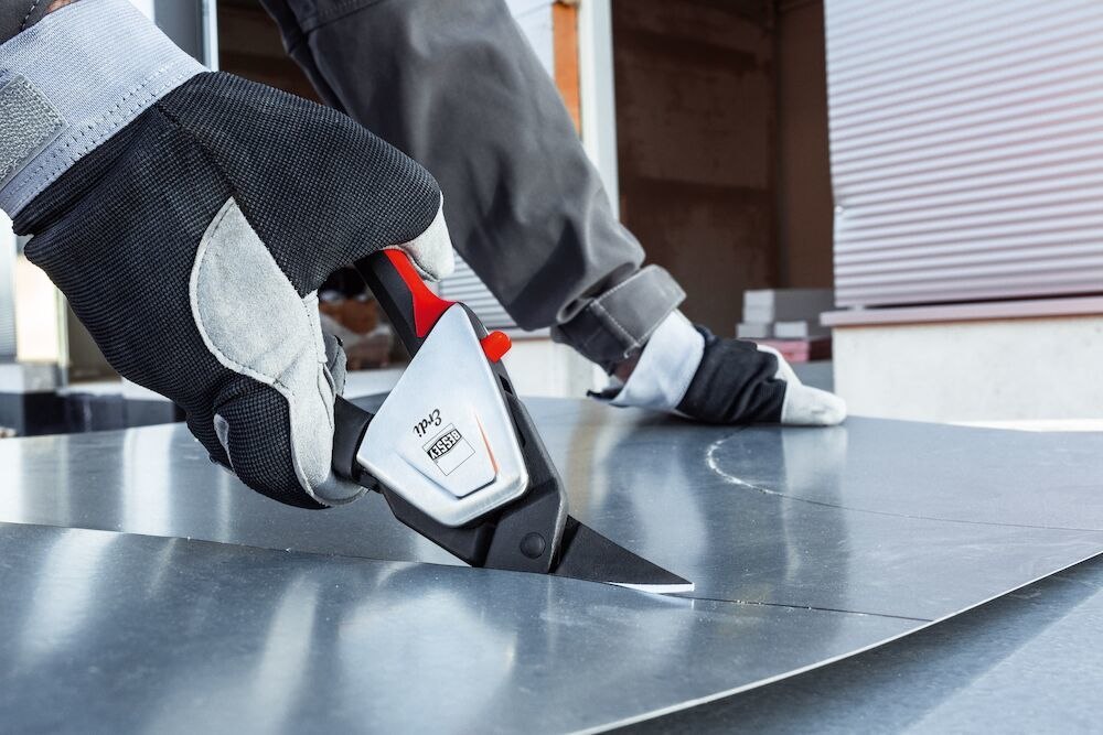 ERDI Idealschere mit Hebelübersetzung un d 2-Komponenten-Griff links 230mm Erdi Produktbild img12 L