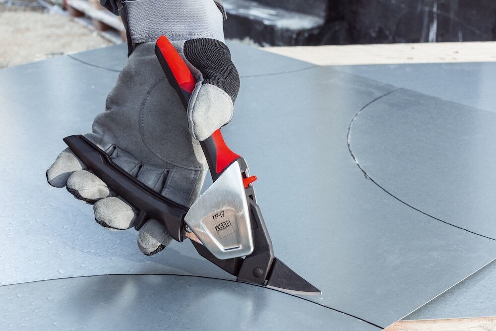 ERDI Idealschere mit Hebelübersetzung un d 2-Komponenten-Griff links 230mm Erdi Produktbild img17 L