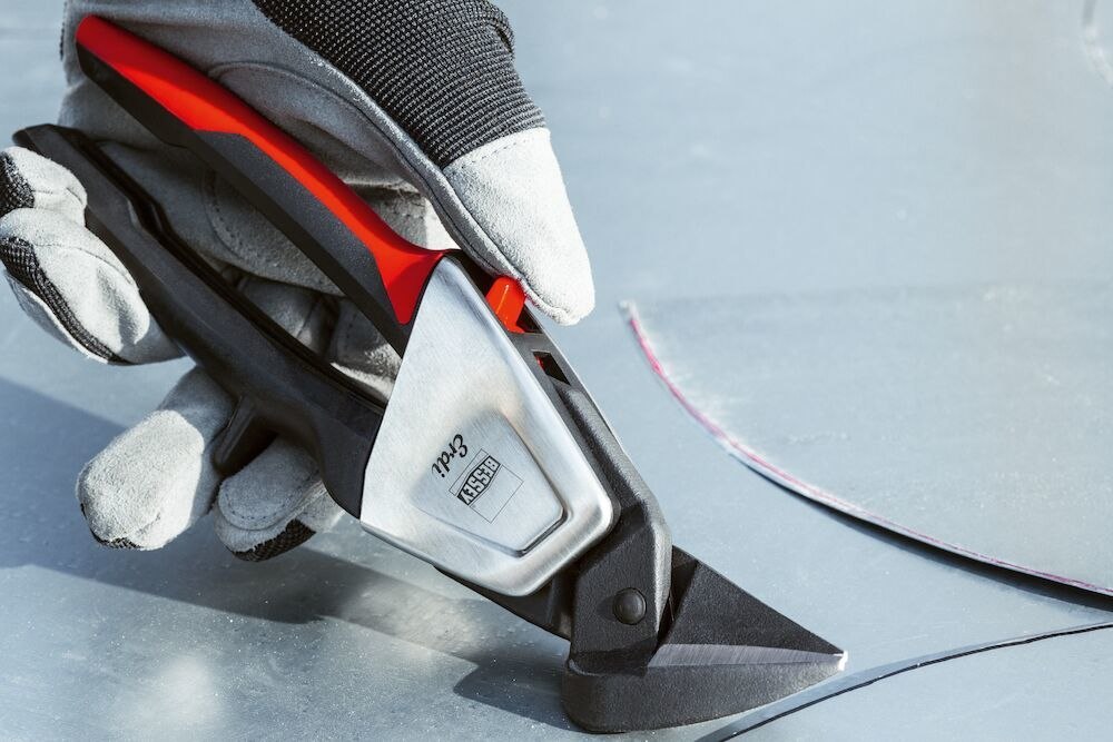 ERDI Idealschere mit Hebelübersetzung un d 2-Komponenten-Griff links 230mm Erdi Produktbild img18 L