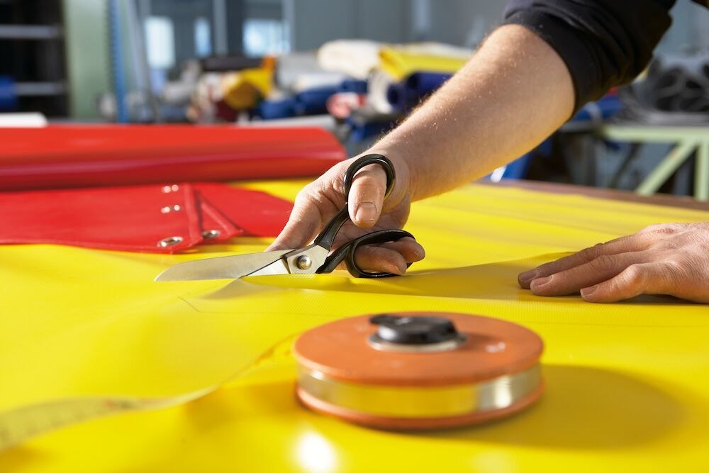 ERDI Arbeitsschere rechts poliert 225mm Produktbild img2 L